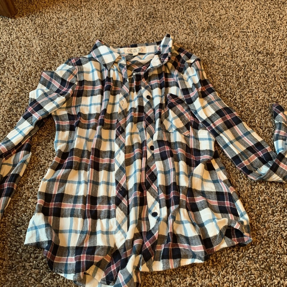 Multicolored flannel